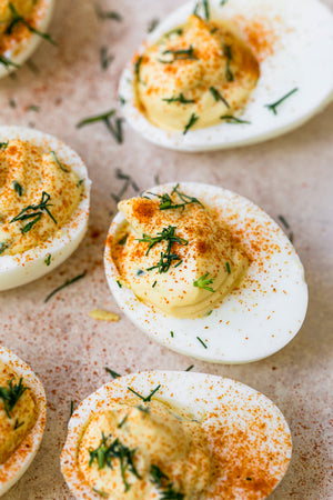 Farmer's Market Deviled Eggs