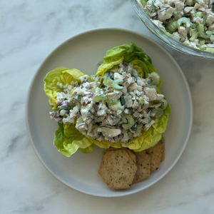 Dill Chicken Salad Lettuce Cups