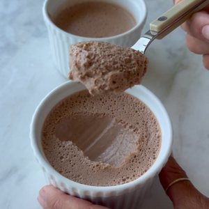 Viral Cottage Cheese Protein Mousse with Be Well Chocolate Protein