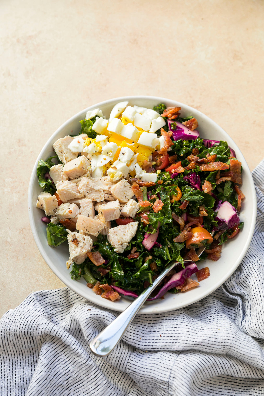 Clean Kale Cobb Salad