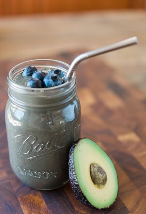 Blueberry-Lemon-Avocado Fab 4 Smoothie