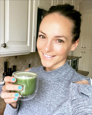 DIY Matcha Latte with Homemade Almond Milk