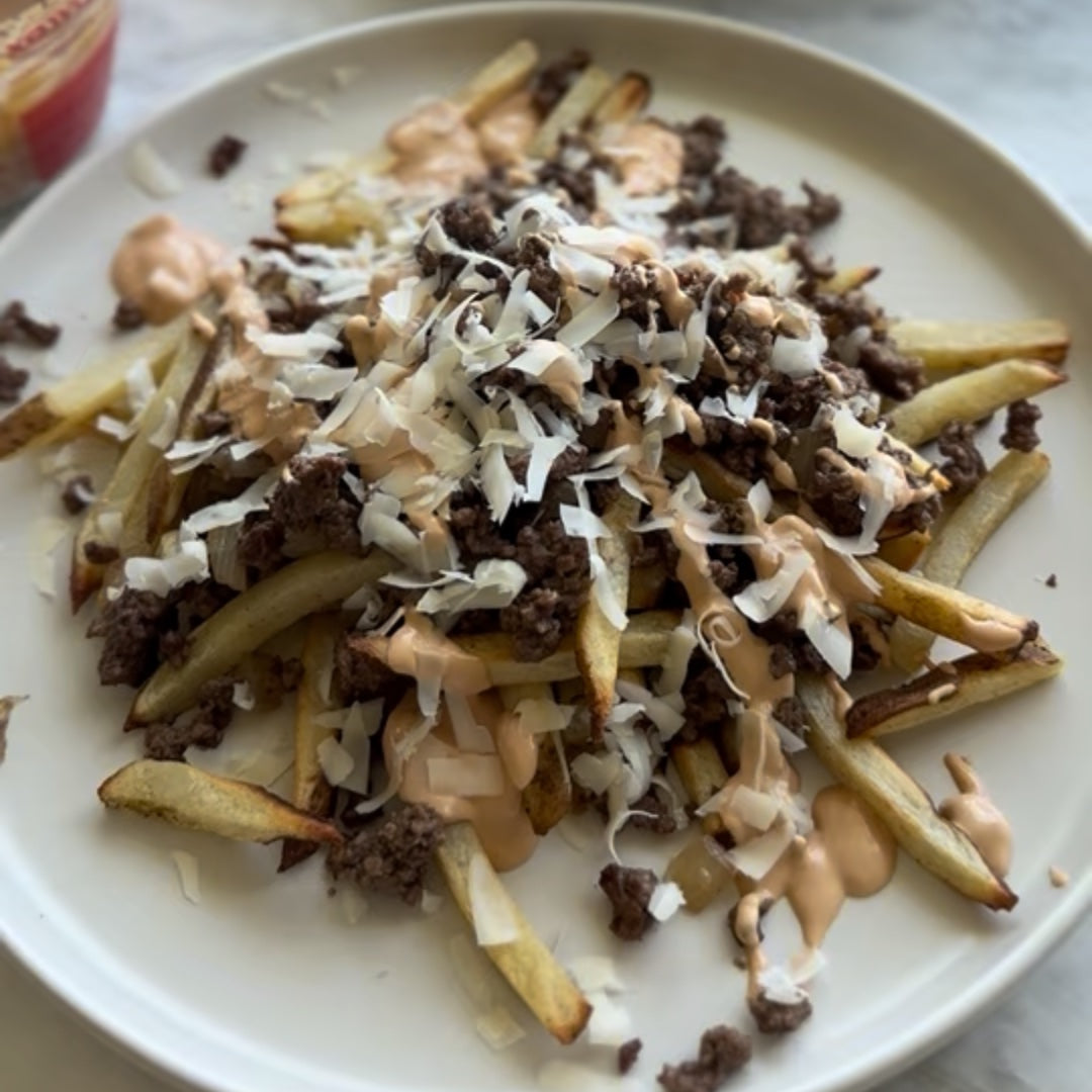 Healthy Homemade Animal Style Fries | In-N-Out Copy Cat Recipe