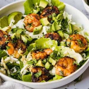Butter Lettuce Wrapped Shrimp Tacos