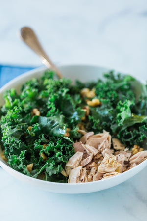 Flaky Tuna and Toasted Walnut Salad