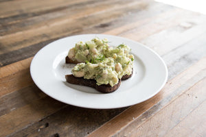 Avocado Bean Salad (Vegan 'Egg' Salad)