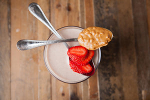 Peanut Butter and Jelly Fab 4 Smoothie