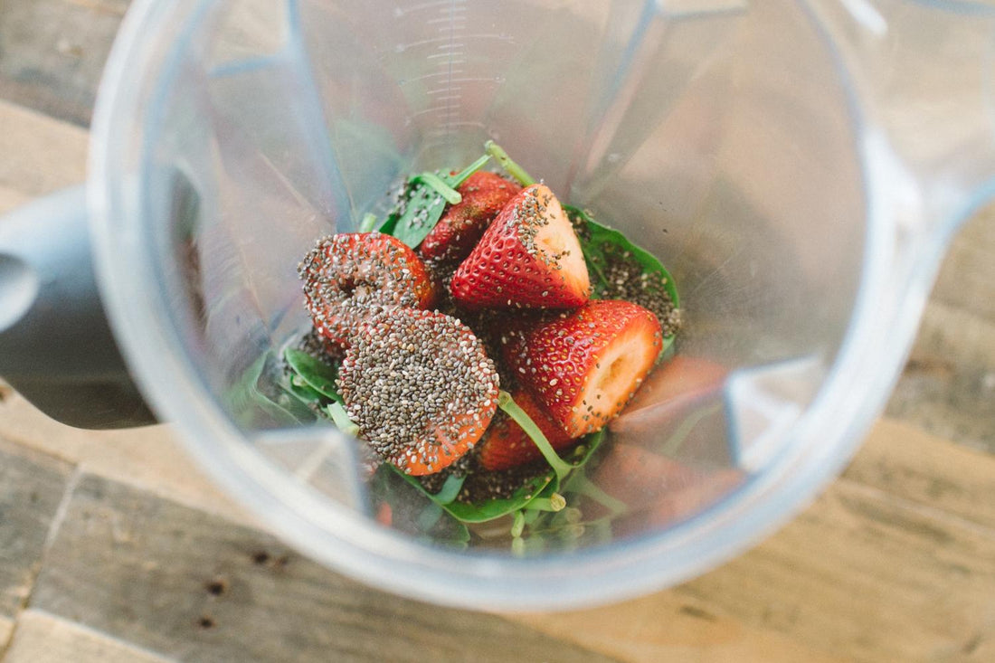 Strawberry Green Fab 4 Smoothie