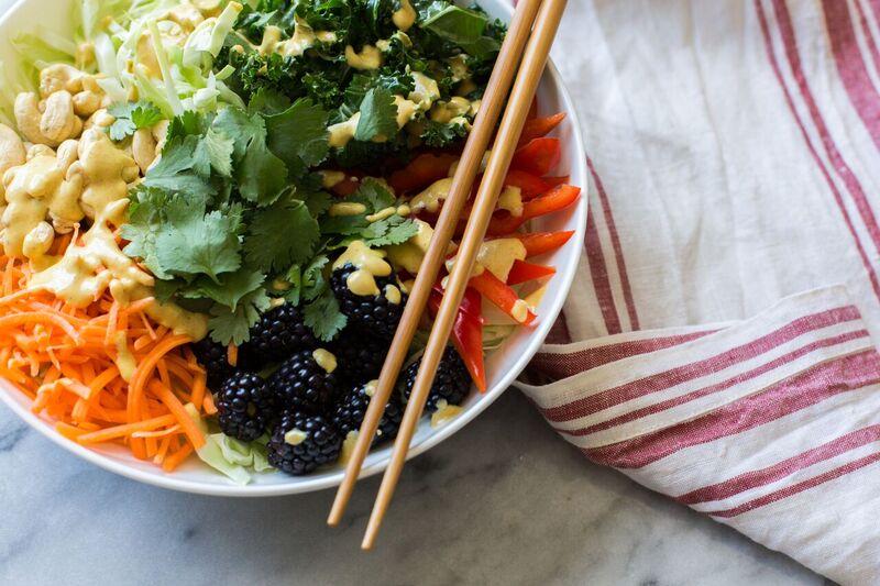 Homemade Thai Curry Salad