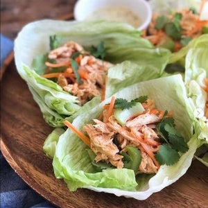 BBQ Chicken Ranch Lettuce Cups