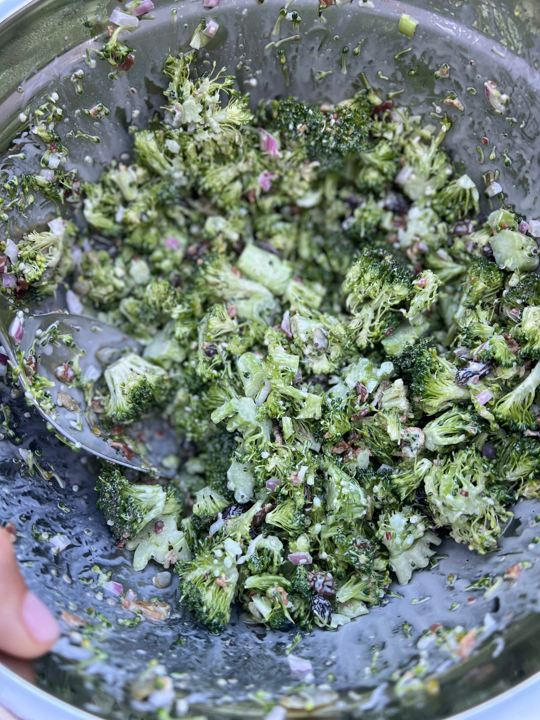 Home Made Broccoli Salad Recipe
