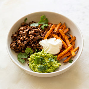 Ground Beef Nacho Fries Fab Four Bowl