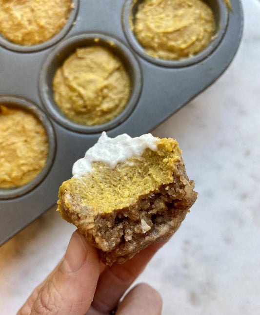 Vegan Pumpkin Pie Bites