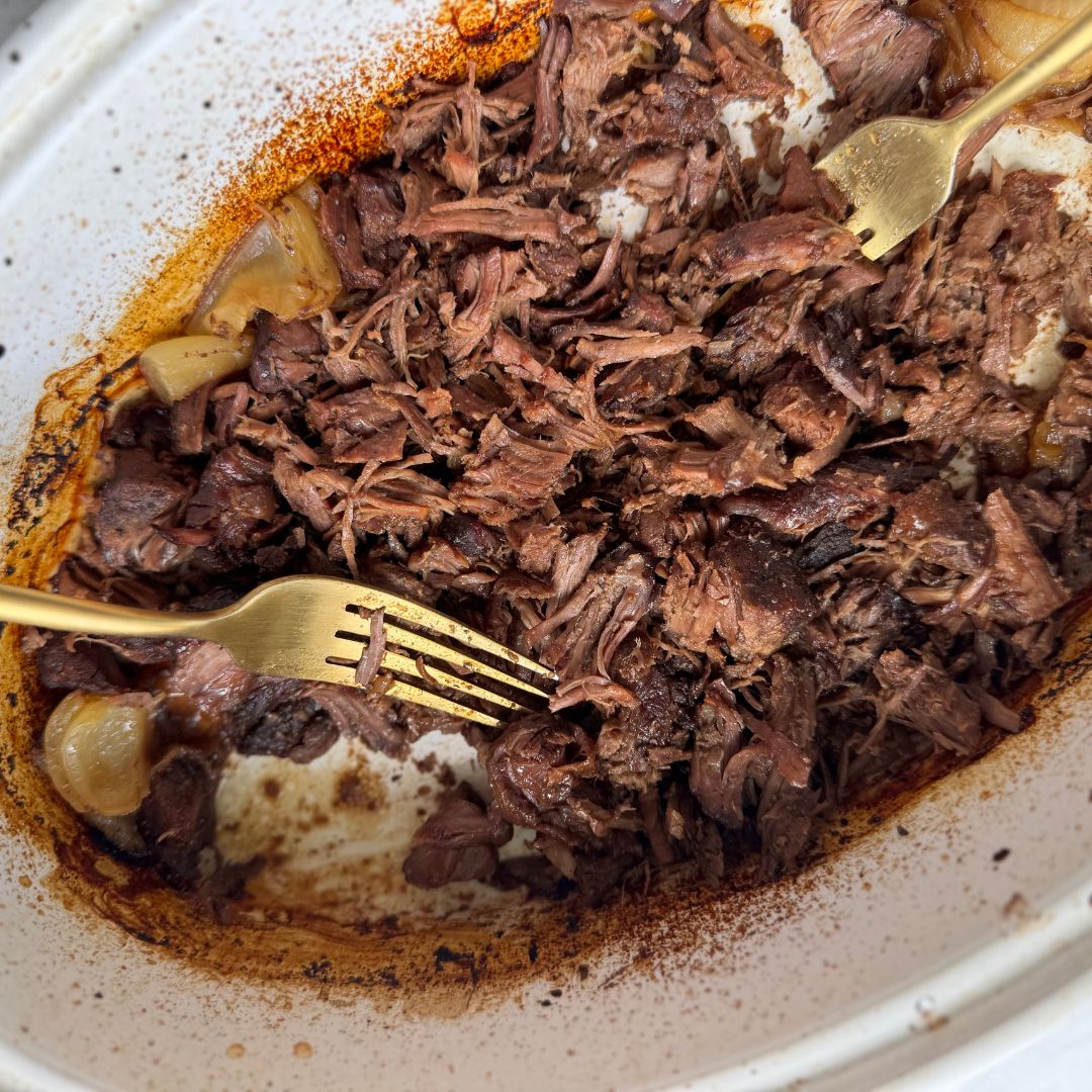 World’s Easiest Shredded Beef Recipe | High-Protein One-Pan Meal Prep