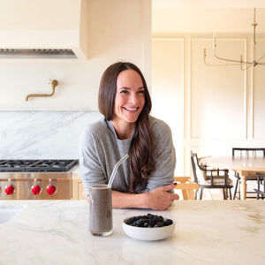 My Husband’s Go-To Recovery Fab Four Smoothie | 45g+ Protein