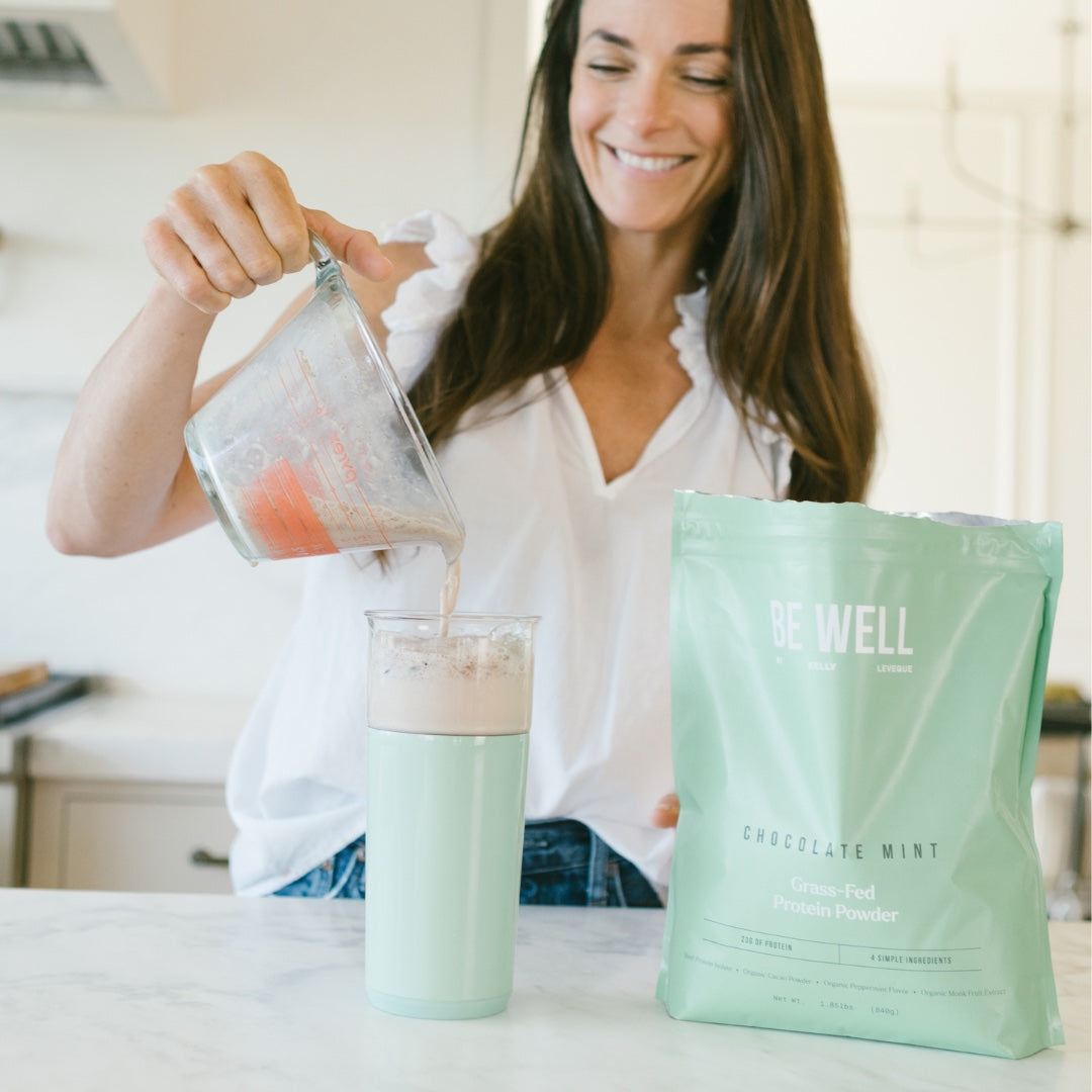High Protein Peppermint Mocha (Iced or Hot)