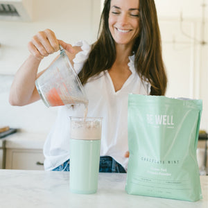 High Protein Peppermint Mocha (Iced or Hot)