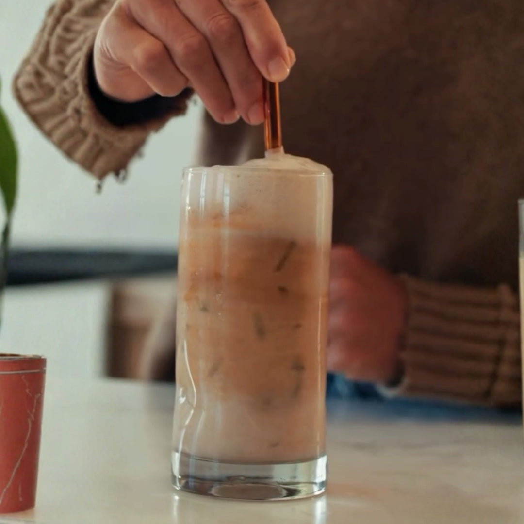 Dairy-Free Protein Cold Foam (Chai or Pumpkin Spice)