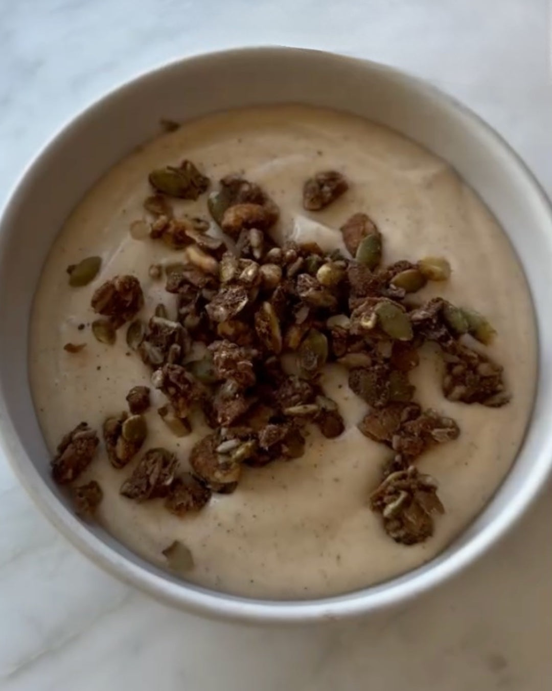 Pumpkin Spice Greek Yogurt Bowl with 35g of Protein