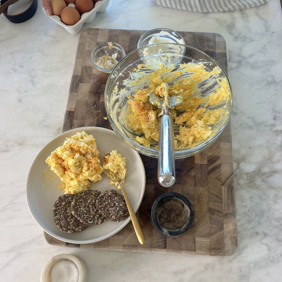 Healthy Egg Salad Dip