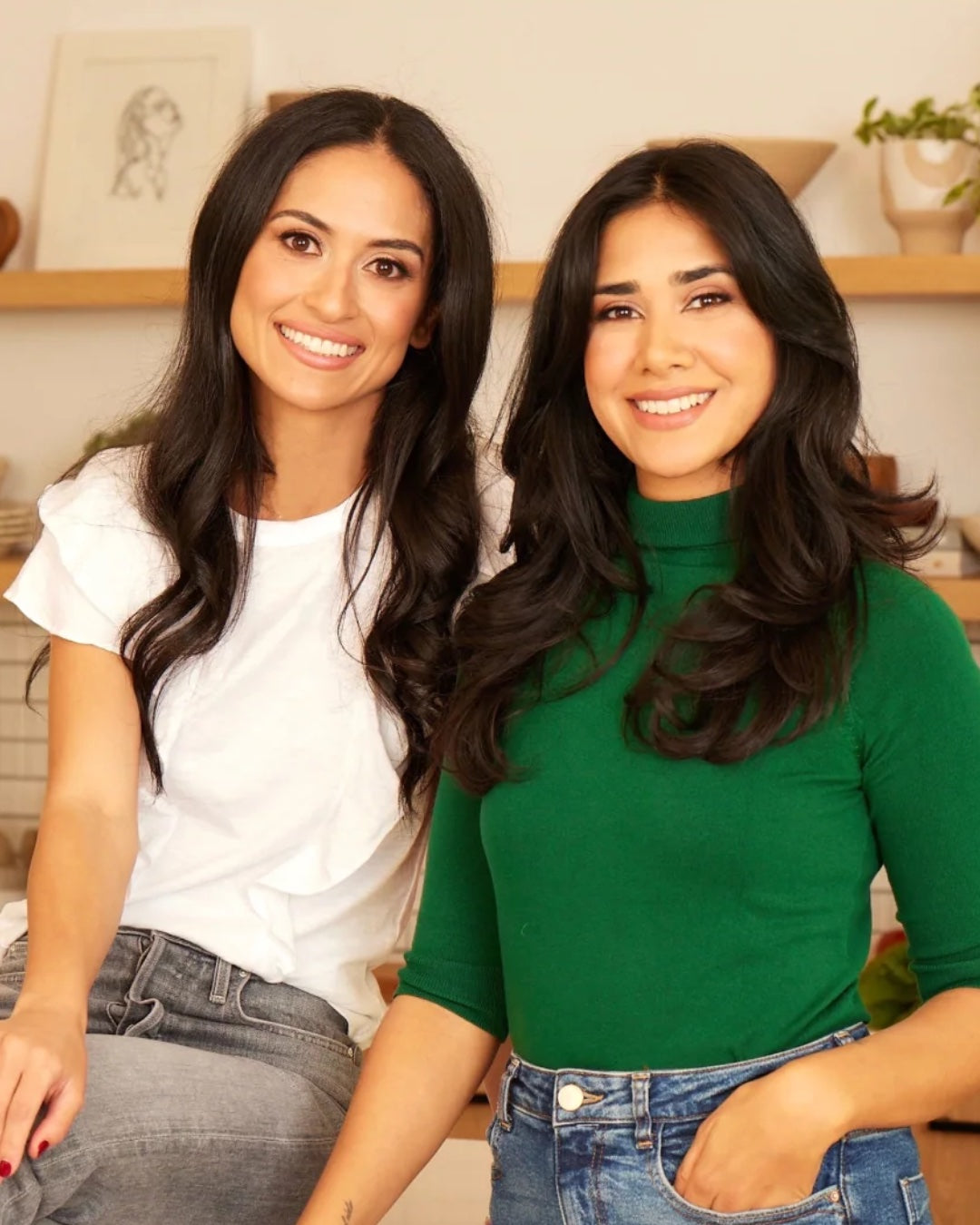 Yasmin Nouri and Kaya Purohit