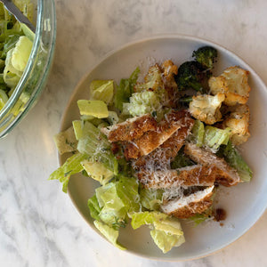 Crispy Caesar Chicken (The Easiest Breaded Chicken Ever)