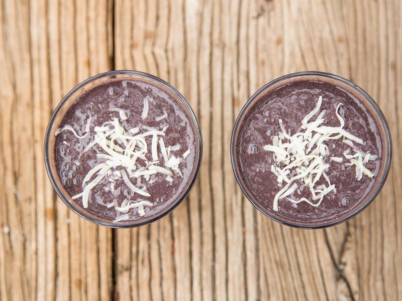 Blueberry Coconut Creme Fab 4 Smoothie