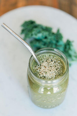 Kale and Hemp Heart Fab Four Smoothie