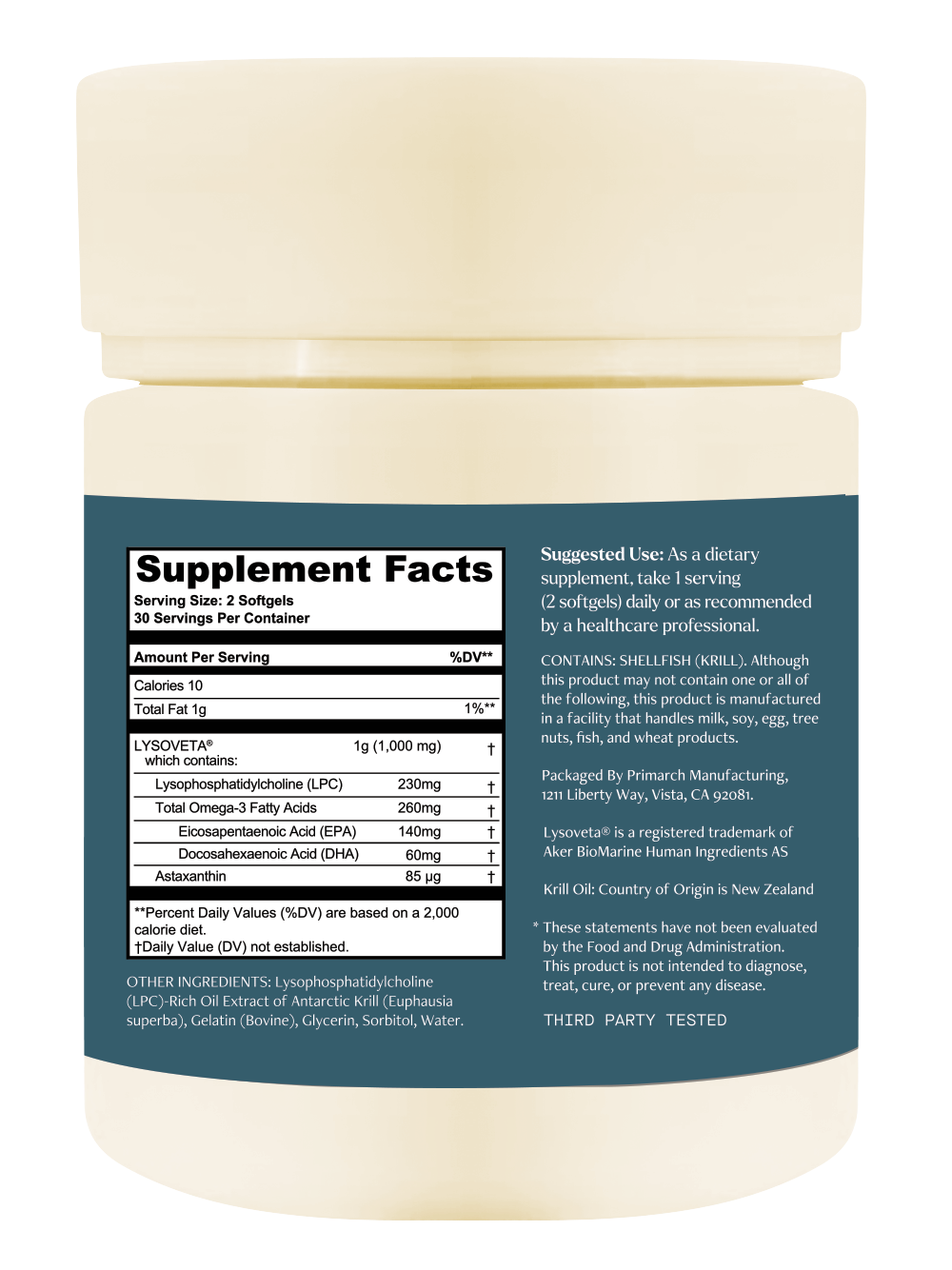 Supplement facts