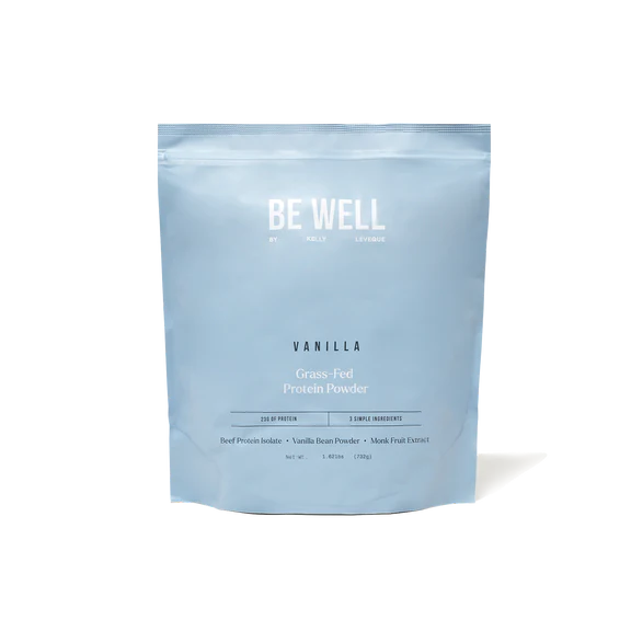 Vanilla Grass Fed Beef Isolate Protein Powder 3 Ingredients 23G of ...