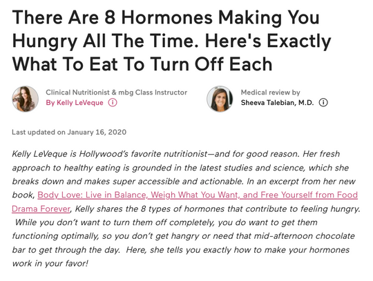 8 hormones making you hungry